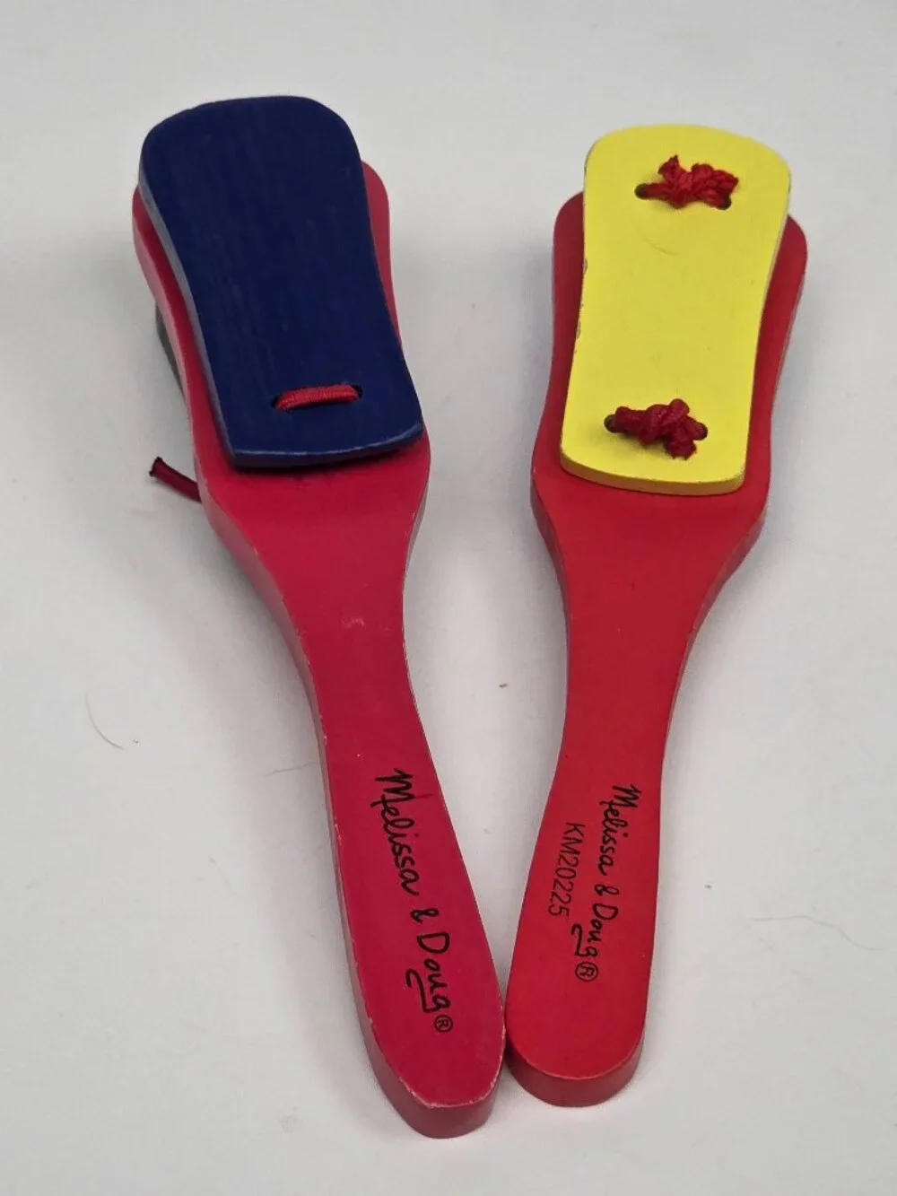 Melissa Doug Kids Musical Band wood clapper slapper noise makers